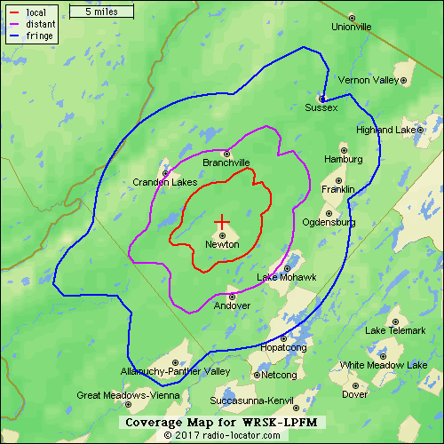 Radio Coverage Map